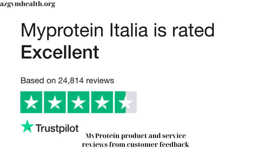 MyProtein product and service reviews from customer feedback